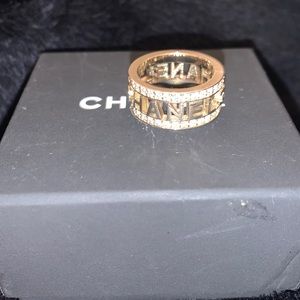 Chanel crystal ring